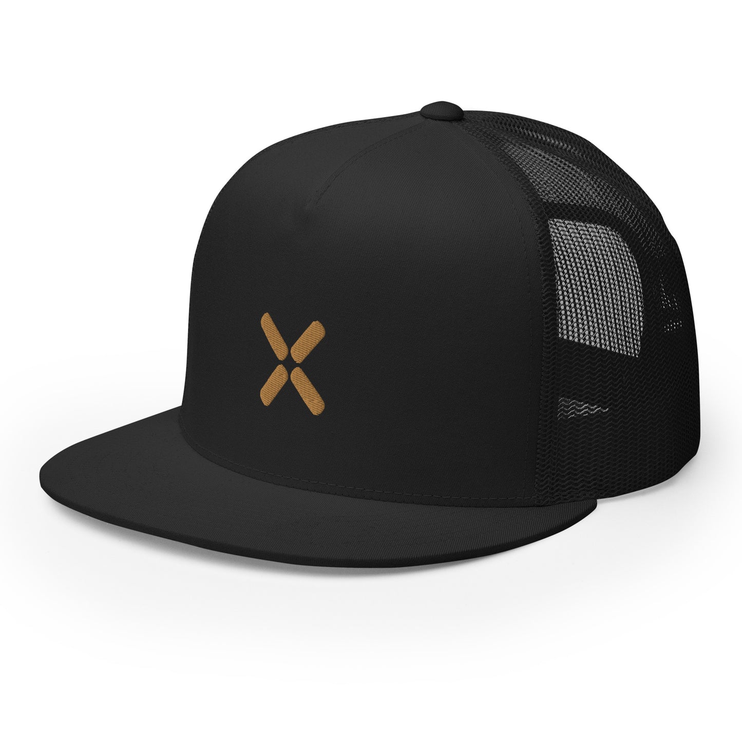 TMPx "X" Trucker Cap - Gold